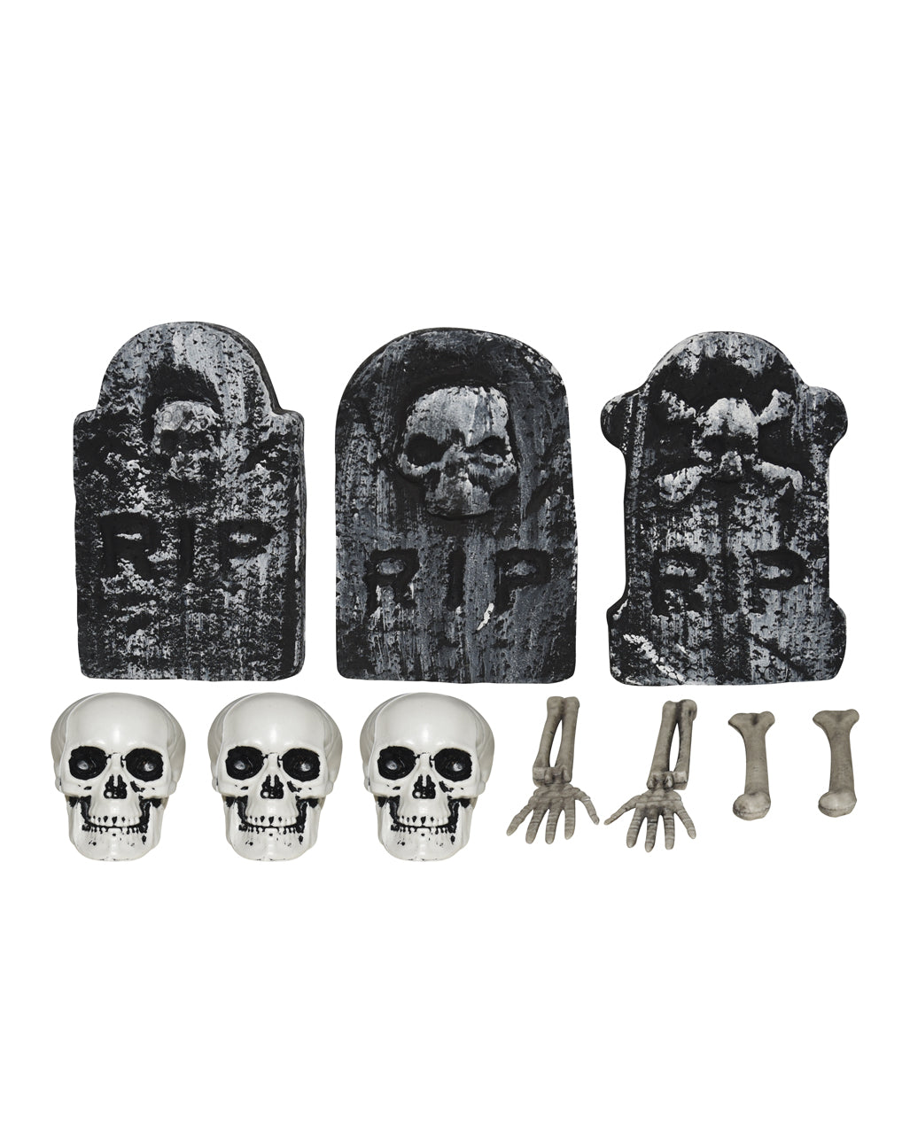 10 Pieces Mini Cemetery Parts In A Small Bag