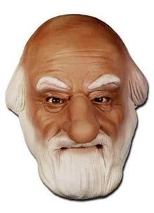 Weihnachtsmann Maske aus Schaumlatex