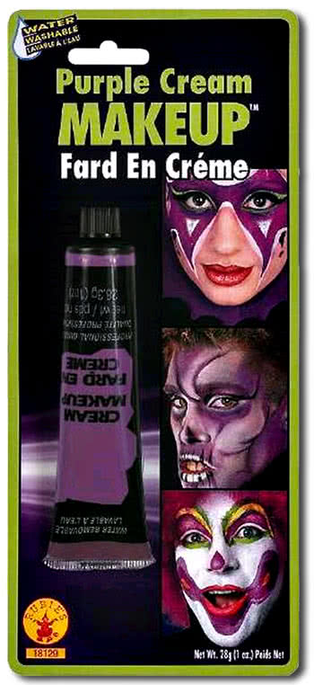 Creme Make Up Violett in der Tube