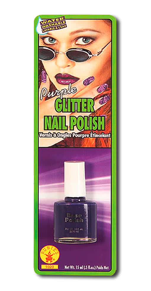 Glitter Nagellack Violett