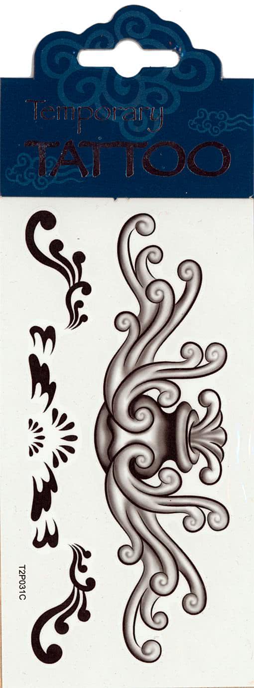 Flügel Tattoo Water Fountain