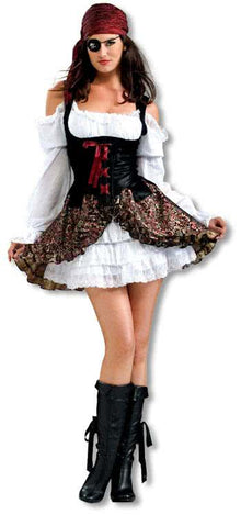 Heißes Piraten Babe Kostüm M