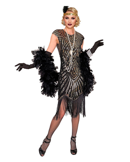 1920s Gatsby Flapper Costume Dress