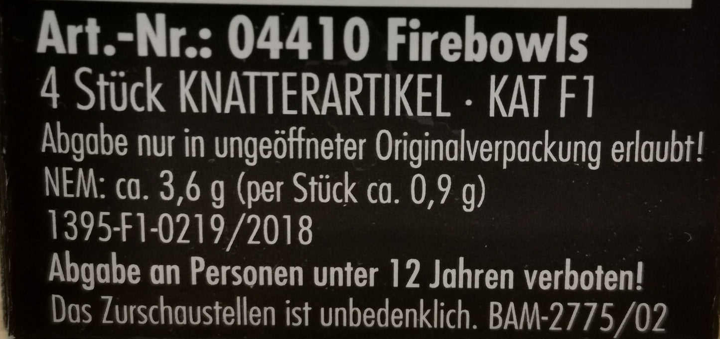 Fireballs Feuerwerk