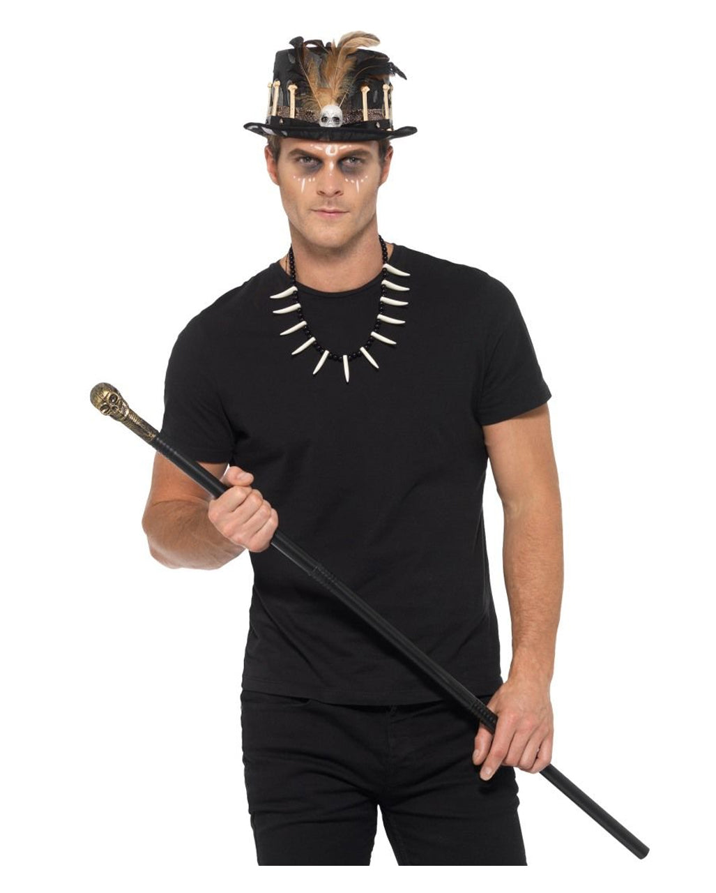 3-teiliges Voodoo Kostümzubehör Set