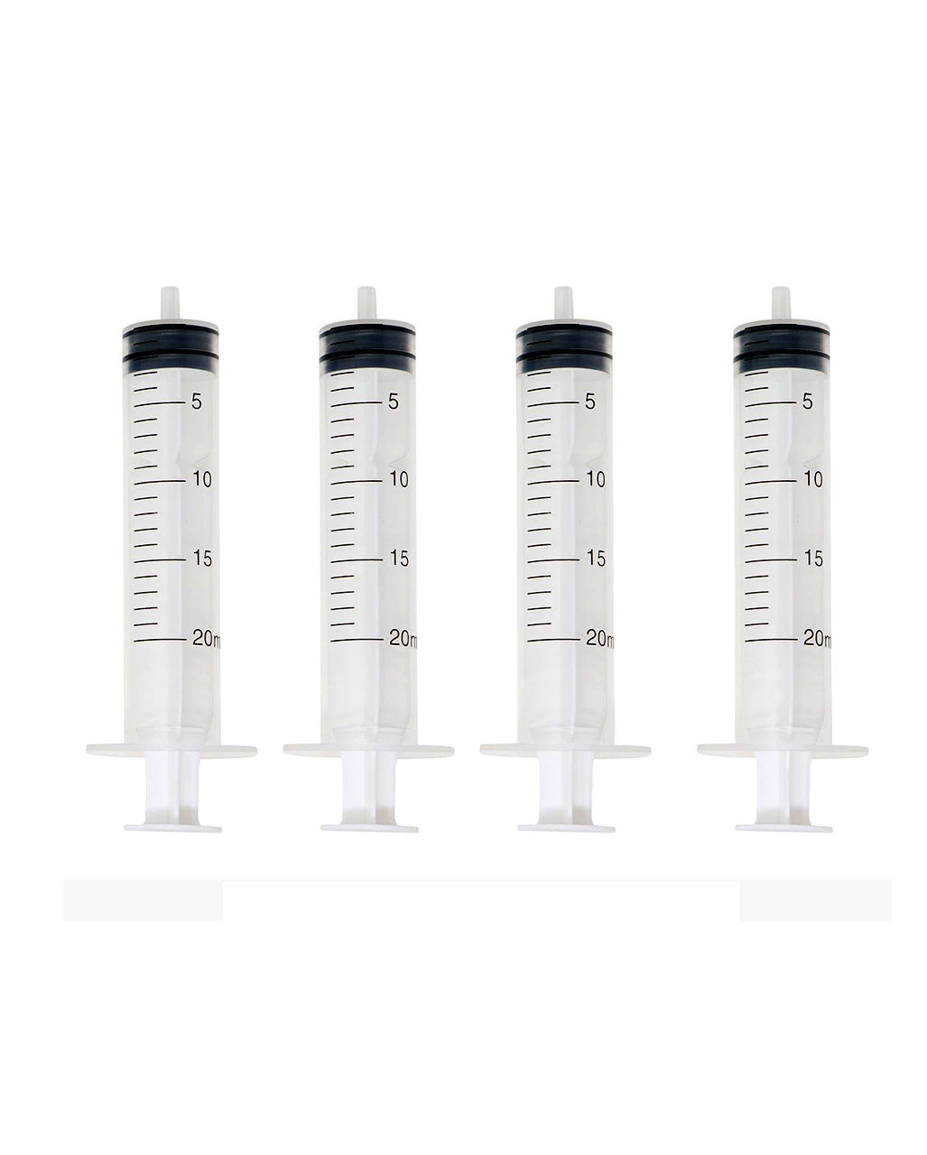 4 Spritzen-Kanülen als Kostümaccessoire