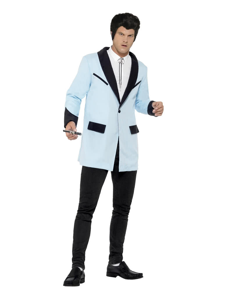 50er Jahre Herrenjacke blau