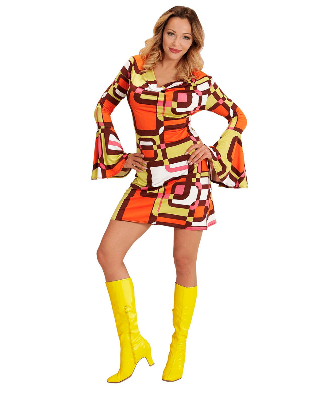 Hippes 70er Kleid Tubes