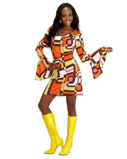 Hippes 70er Kleid Tubes