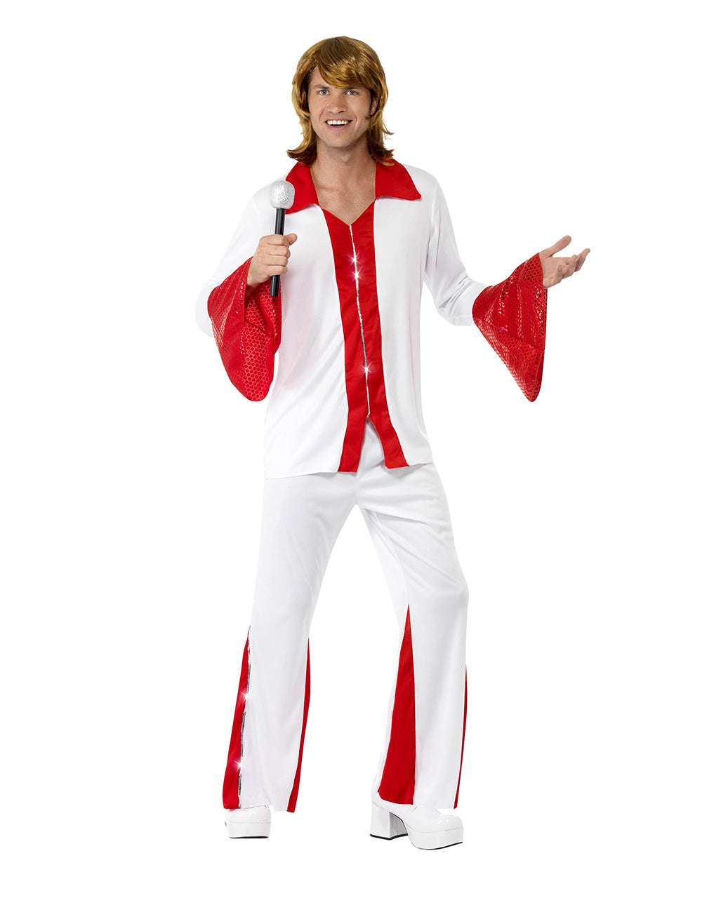70s Super Trooper Popstar Herren Kostüm