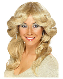Blonde 70er Jahre Perücke