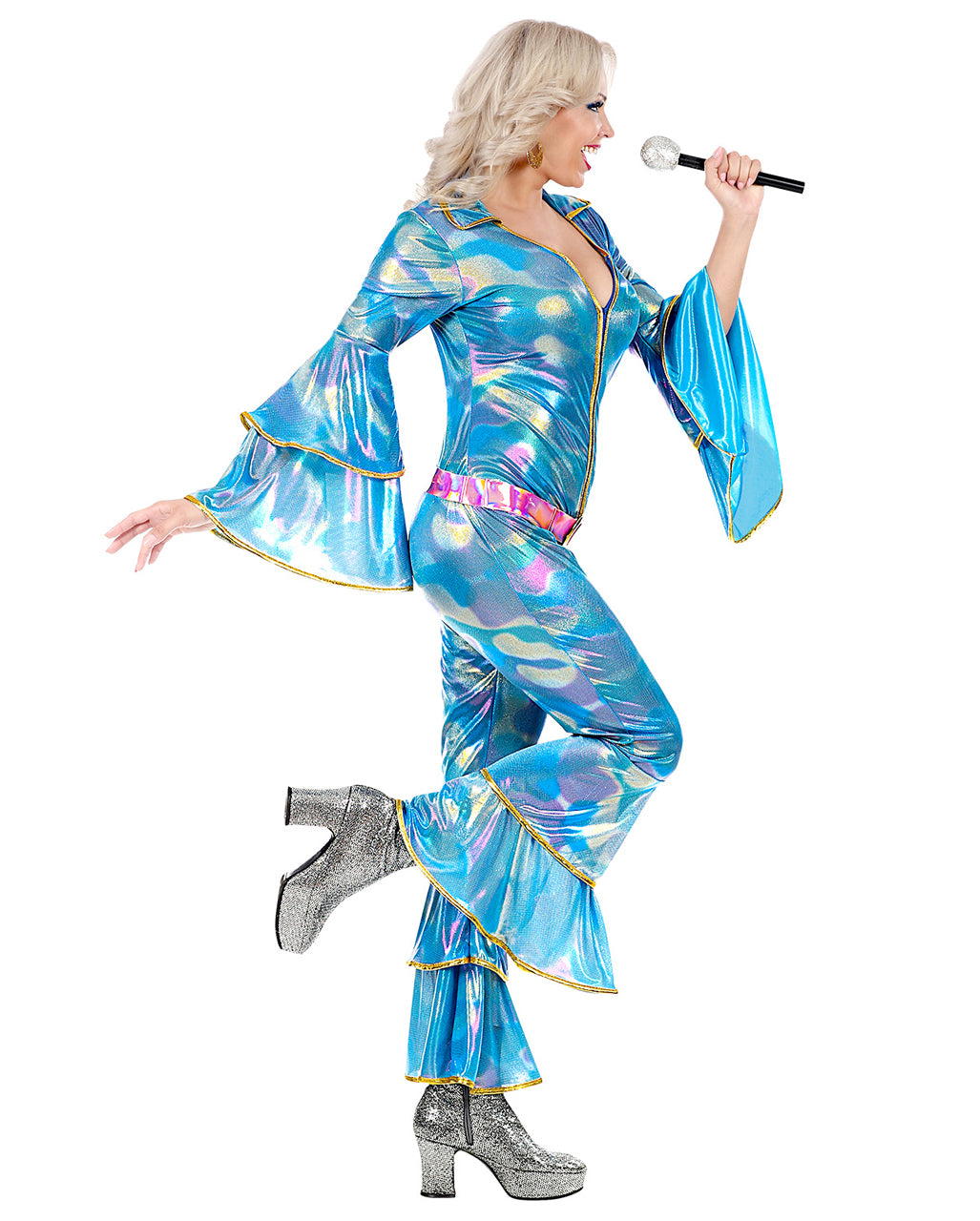 70ies Popstar Disco Queen Overall