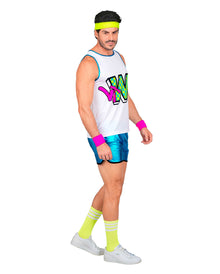80s Aerobic Star Herren Kostüm