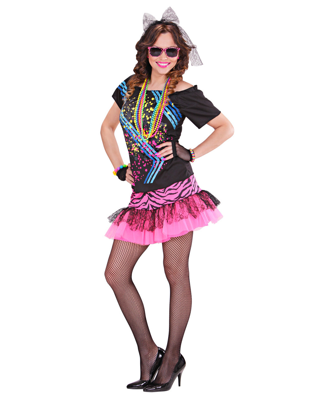 80ies Material Girl Damen Kostüm