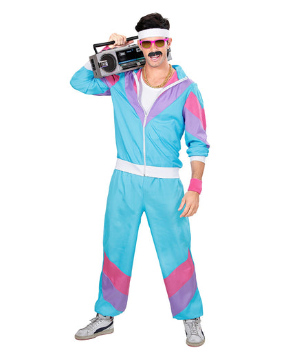 80er Jahre Jogginganzug Unisex Kostüm