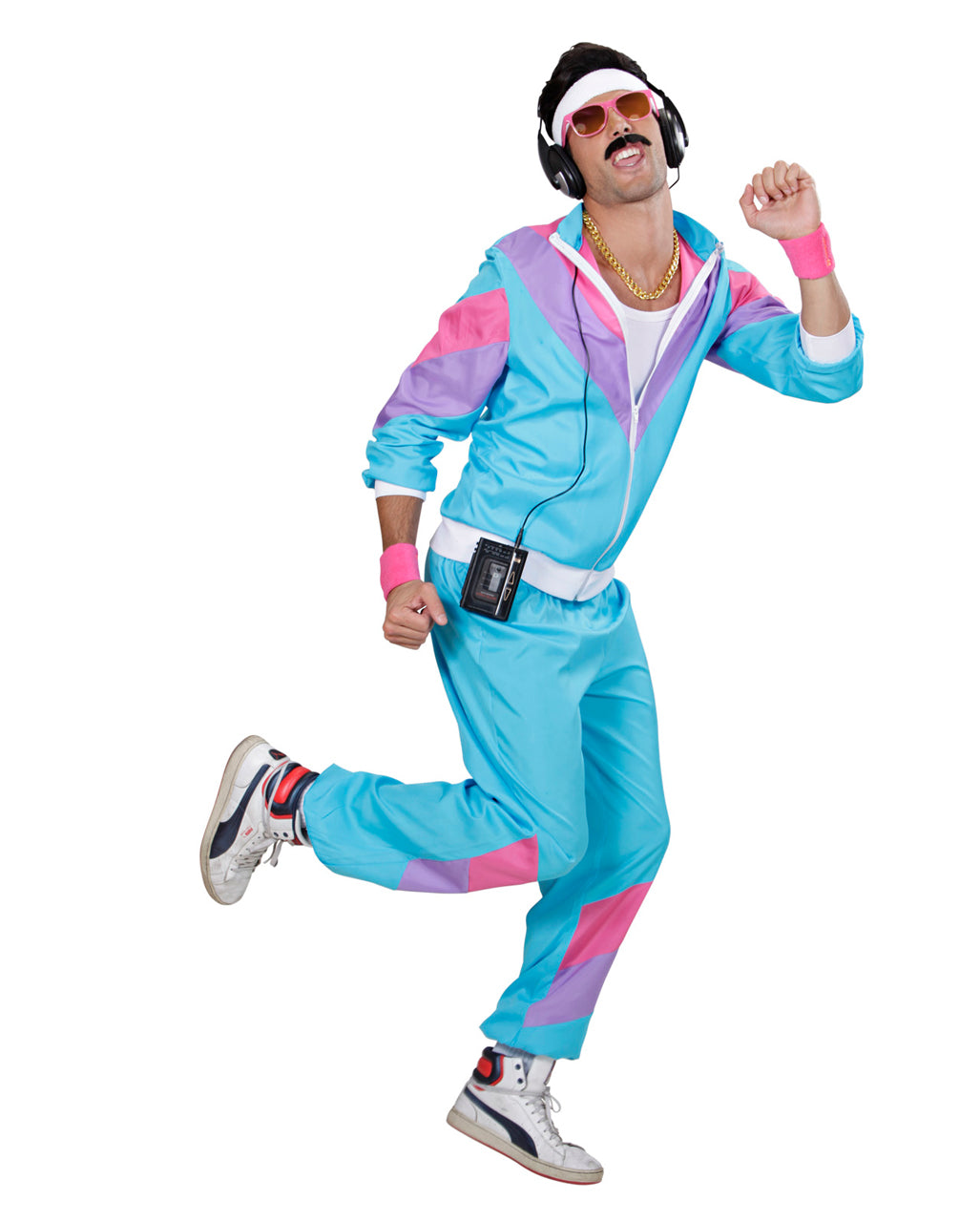 80er Jahre Jogginganzug Unisex Kostüm