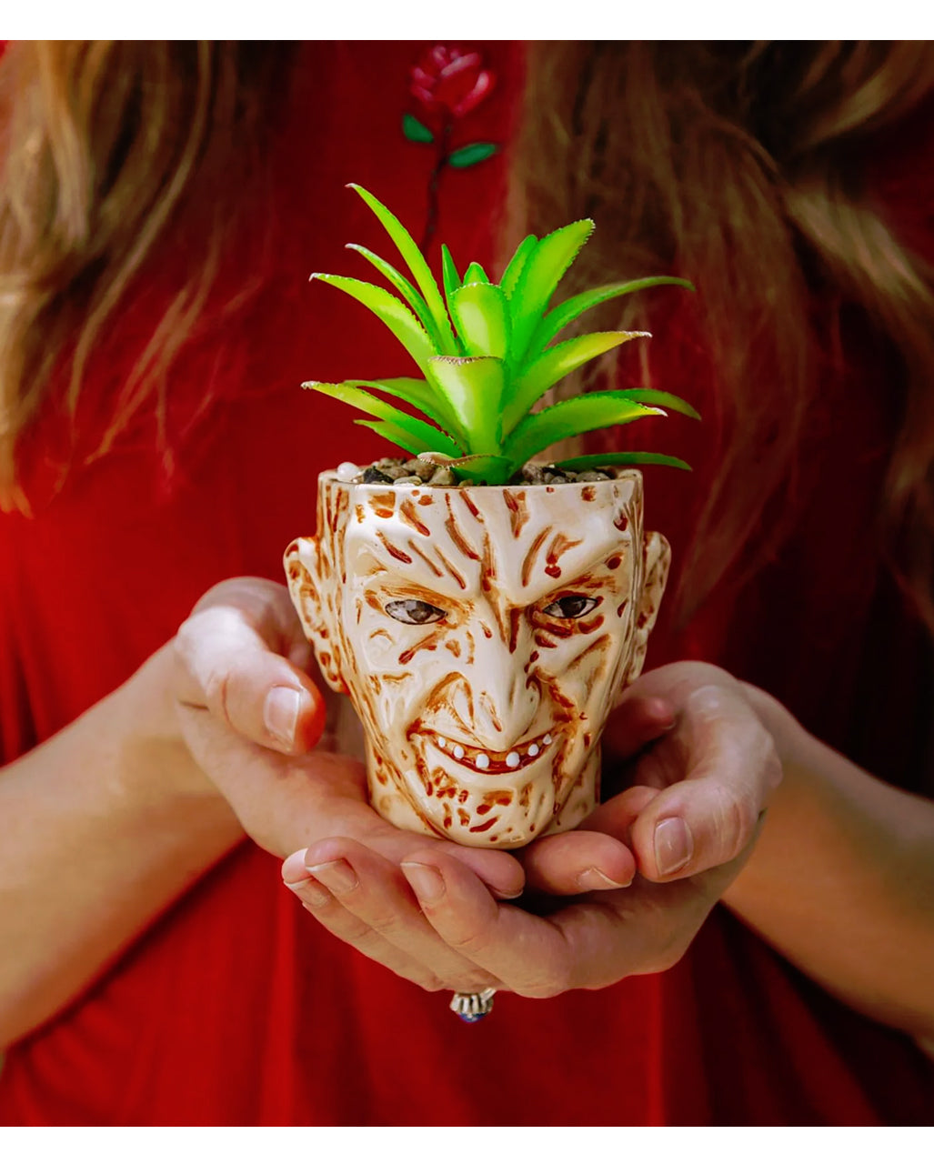 A Nightmare on Elm Street Freddy Krueger Topf mit Sukkulente