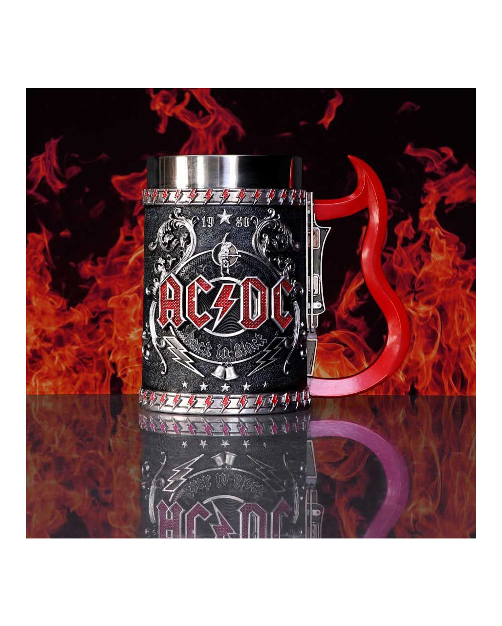 AC/DC Back in Black Krug