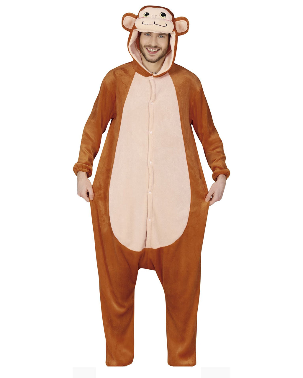 Affe Onesie Unisex Kostüm