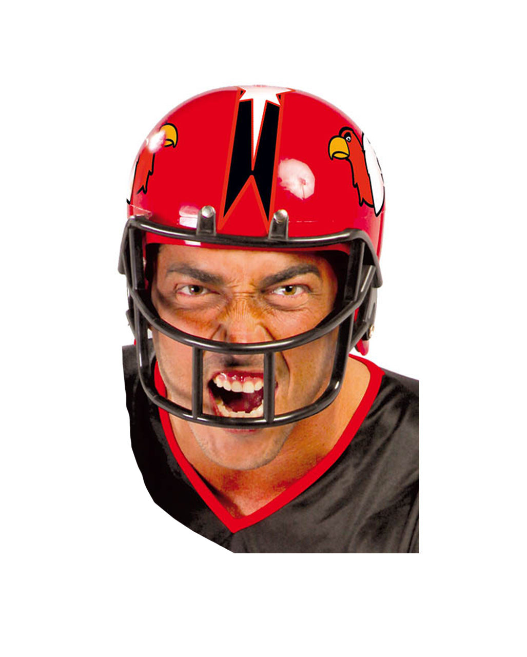 American Football Helmet Red
