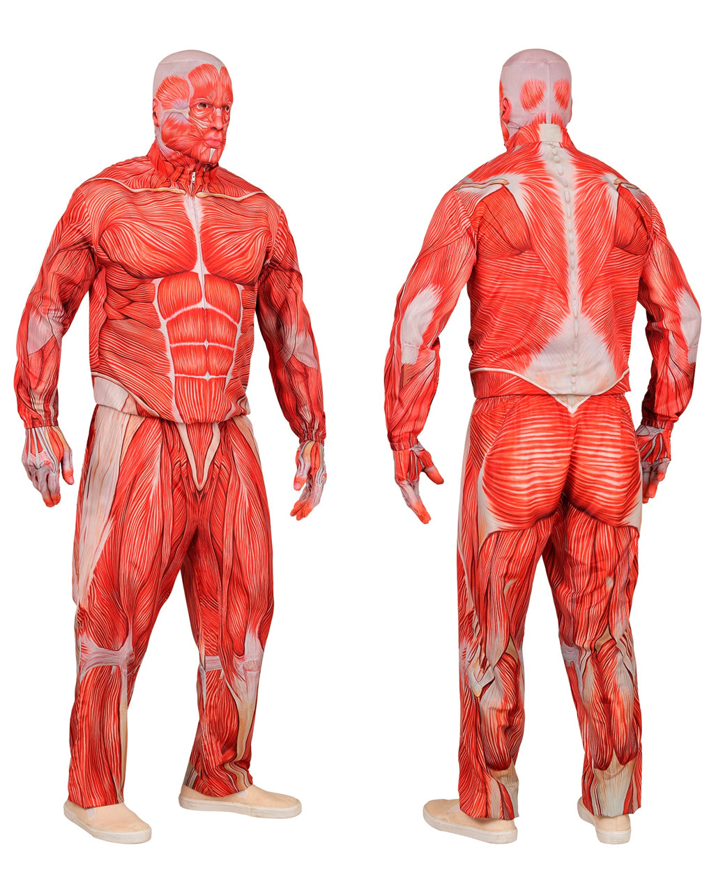 Anatomy Schnellkostüm mit Maske & Handschuhe
