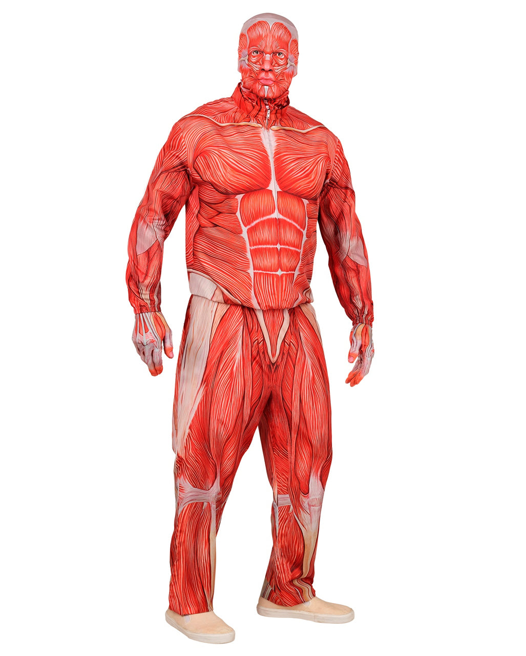 Anatomy Schnellkostüm mit Maske & Handschuhe