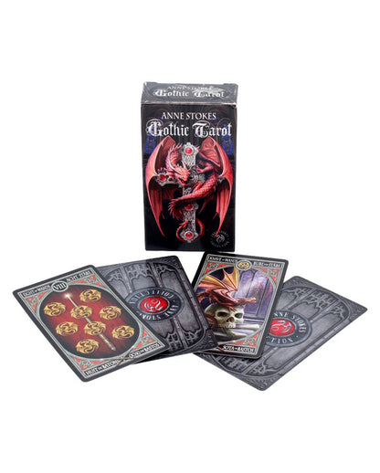 Gothic Tarot Karten von Anne Stokes