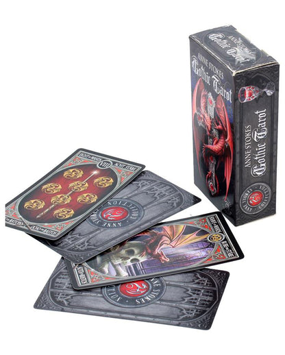 Gothic Tarot Karten von Anne Stokes
