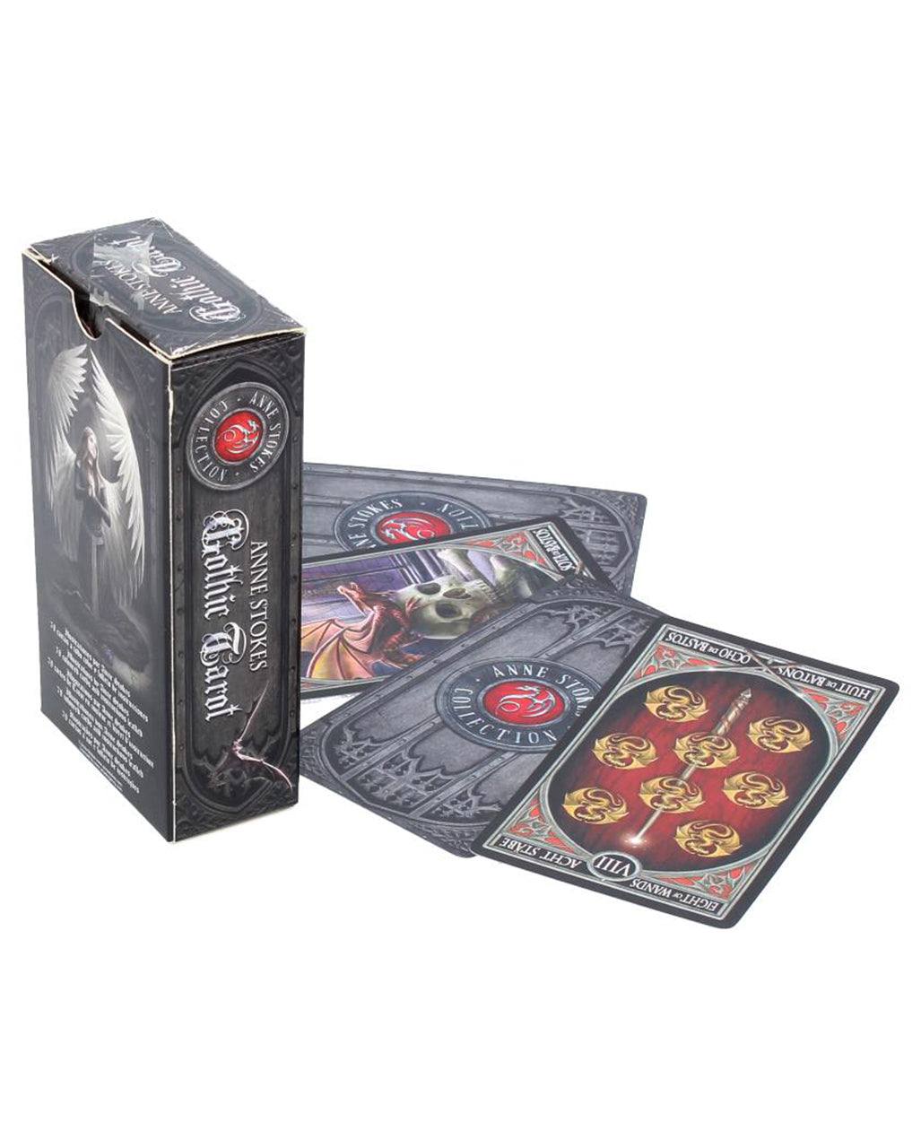 Gothic Tarot Karten von Anne Stokes