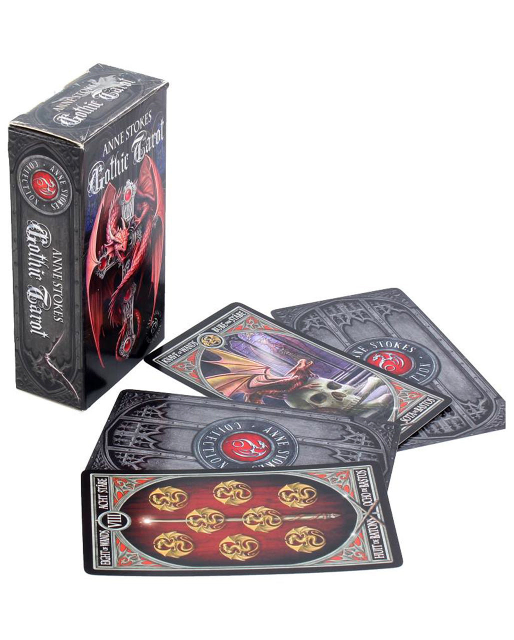Gothic Tarot Karten von Anne Stokes