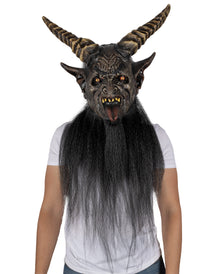 Anthromorph Krampus Maske