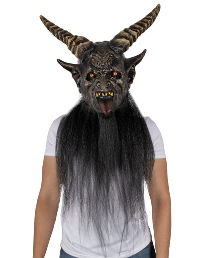 Anthromorph Krampus Maske