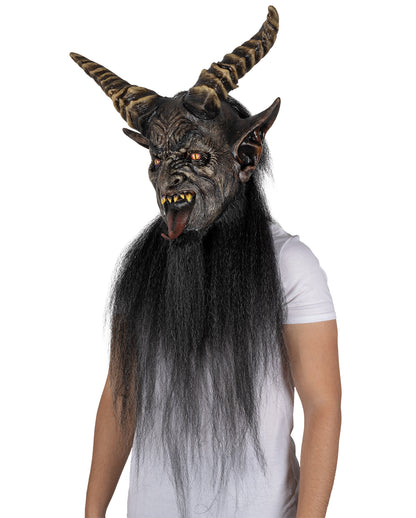 Anthromorph Krampus Maske