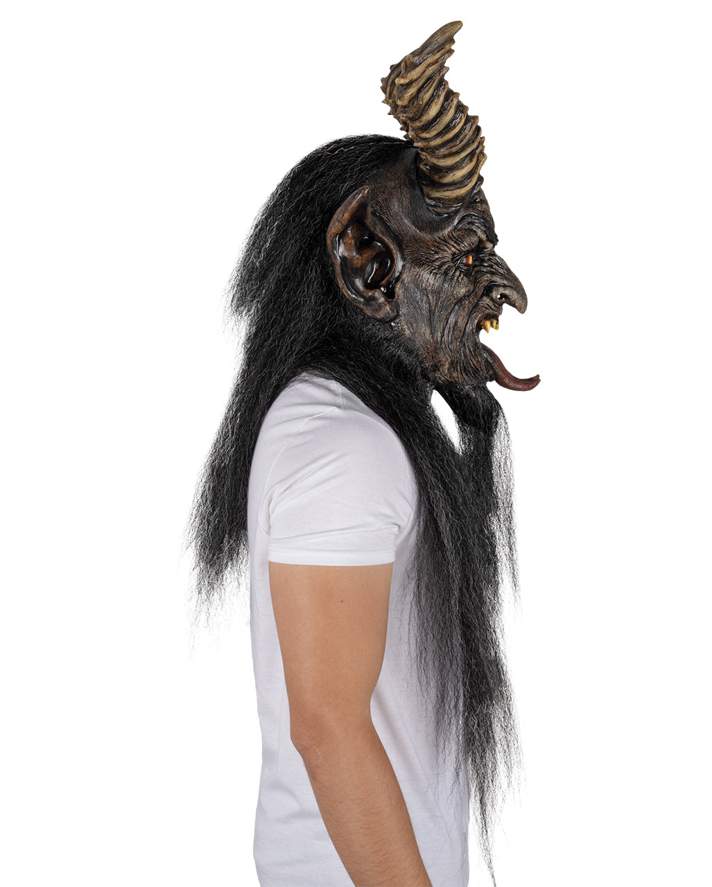 Anthromorph Krampus Maske