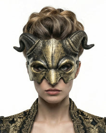Antike Dämonen Gott Halbmaske