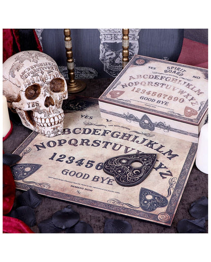 Altes Ouija Brett mit Zeiger