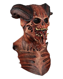 Astaroth Teufels Maske mit Brustpanzer