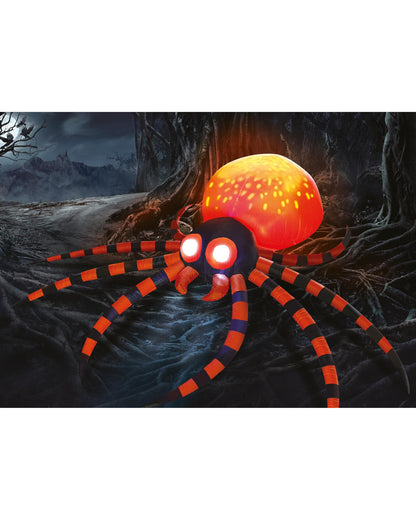 Aufblasbare Spinne mit Licht 180x120cm