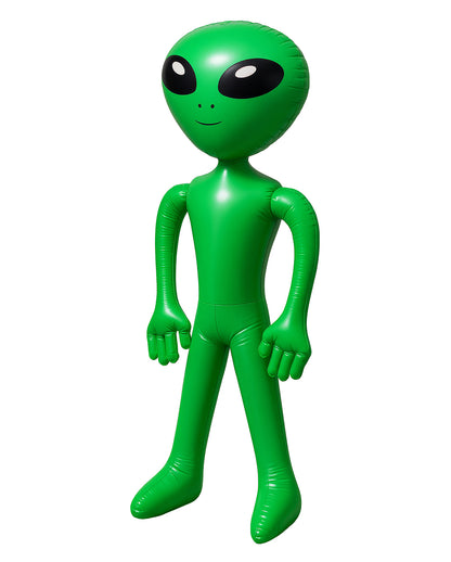 Grüner, aufblasbarer Alien 85cm