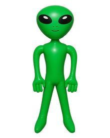 Grüner, aufblasbarer Alien 85cm