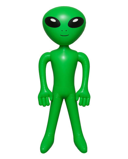 Grüner, aufblasbarer Alien 85cm