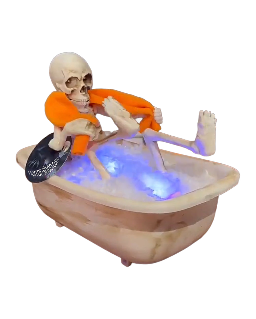 Bathing Skeleton With Light, Sound & Motion 26cm