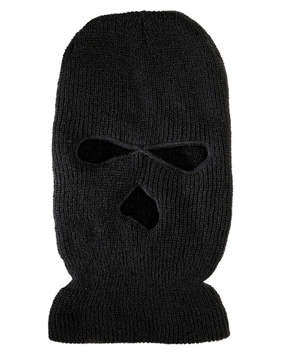 Schwarze Balaclava Maske als Sturmhaube