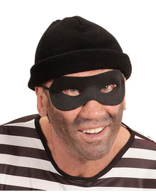 Schwarze Augenmaske