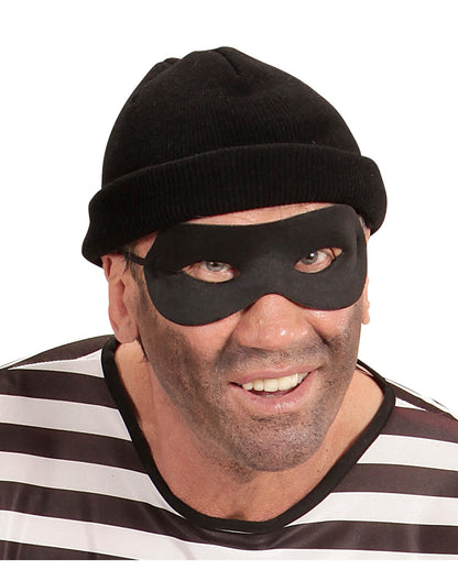 Schwarze Augenmaske