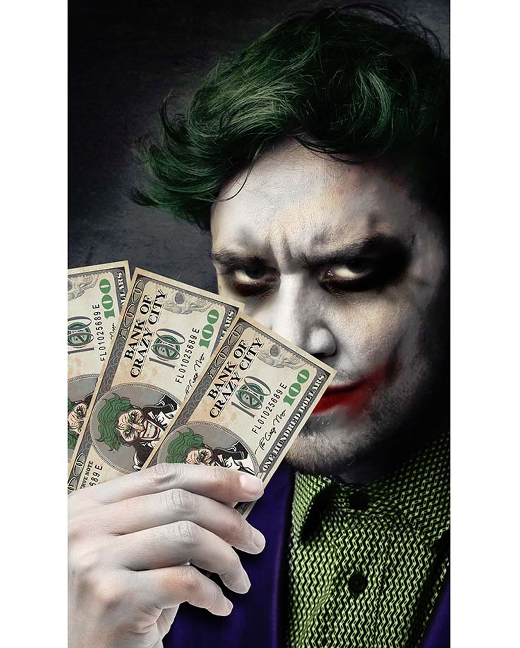 100 $ Spielgeld Banknoten als Requisite
