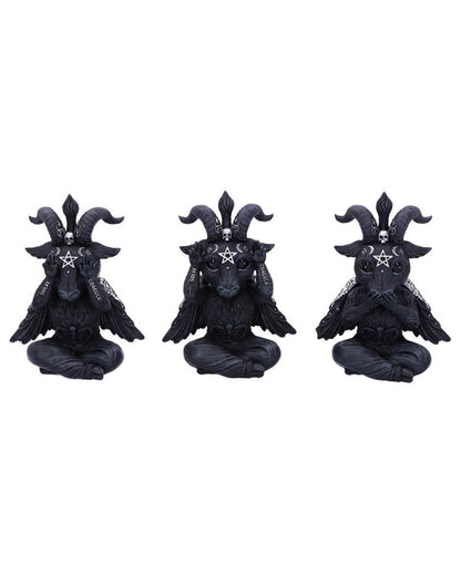 Drei Weise Baphoboo Figuren 3-er Set 13,4cm