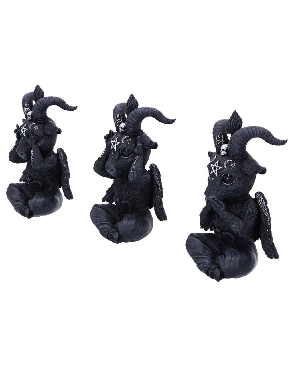 Drei Weise Baphoboo Figuren 3-er Set 13,4cm