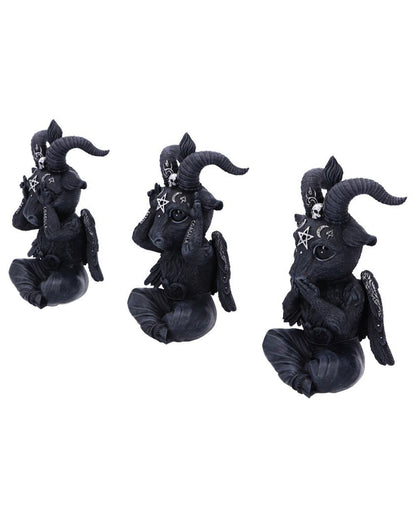Drei Weise Baphoboo Figuren 3-er Set 13,4cm