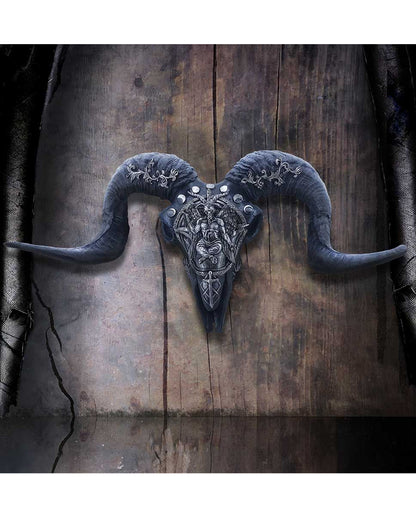 Wandskulptur Baphomet's Veneration 53cm